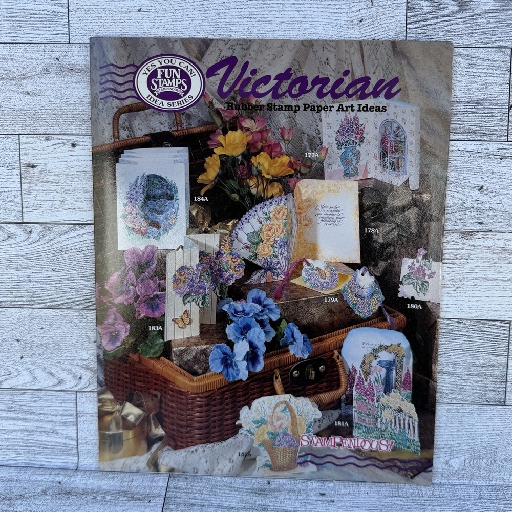 Stampendous 1995 Victorian Rubber‎ Stamp Paper Ideas